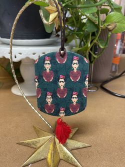 Car air freshener FRIDA KAHLO Japanese Magnolia scent New