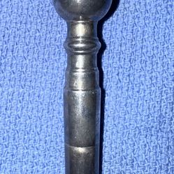 Blessing 7C Silver Plated Brass Trumpet Mouthpiece, Silver, Model 7C