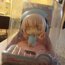 HTF Super Sonico Chibi Figure Bobble Head Rocker