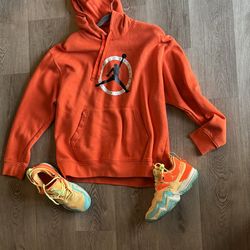 Jordan Hoodie Size Xl and Jordan Sneaker 9.5 Men