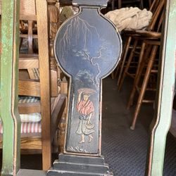 Antique Hand Painted Asian Chairs