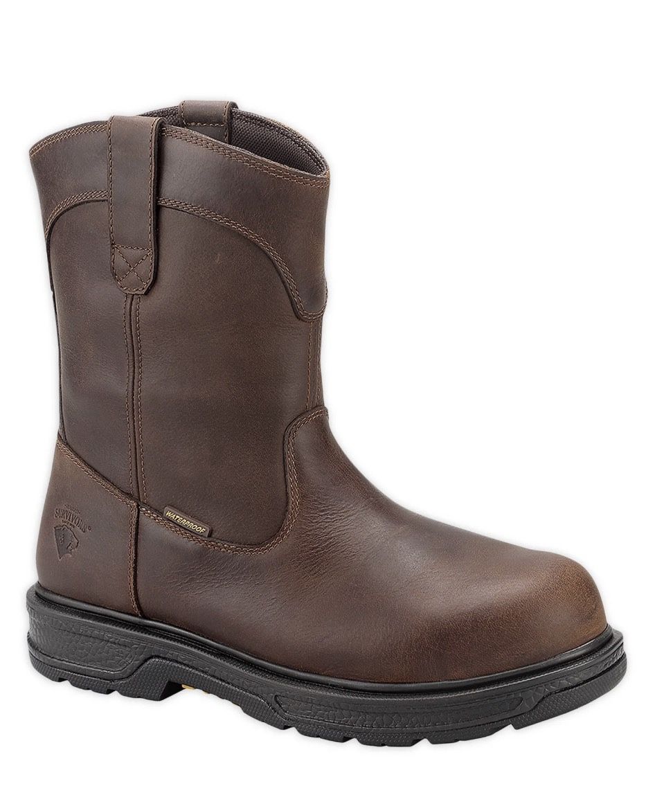 Herman Survivors Men's Plower Waterproof Pull Work Boots 9