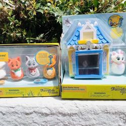 Very Rare ❤️ Disney Marie Aristocats Furrytale Friends House Starter Home Playset Figure