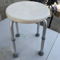 Used Adjustable Height Bath Stool