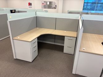 HON 5’ x 6’ cubicles with glass $495ea