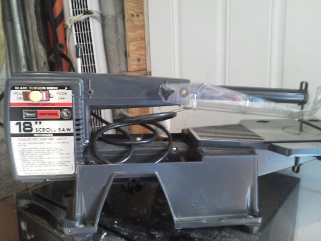 Craftsman scroll saw 18"