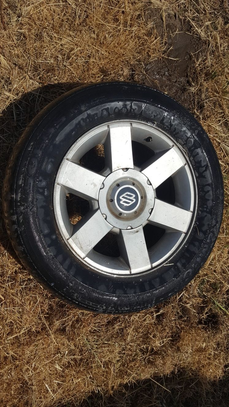 Suzuki car rim