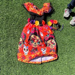 Disfraz De Catrina De Mexico