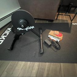 Wahoo Kickr w/Zwift One cog With Bike 