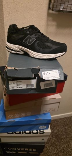 New Balance 2002 Black Sneakers Size 6.5