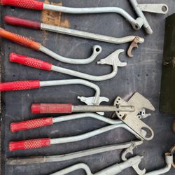 Lot Of 23 Vintage Allignment Wrenches