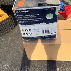 EcoPure Reverse Osmosis Undersink Water Filtration System
