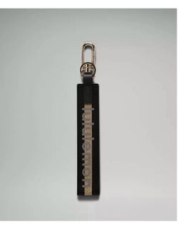 Lululemon never lose keychain