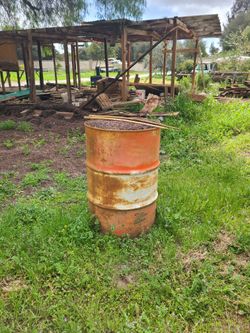 Antique Oil Drum