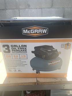 McGraw 3 Gallon Compressor 