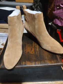 Splendid Suede Ankle Boots 9.5 