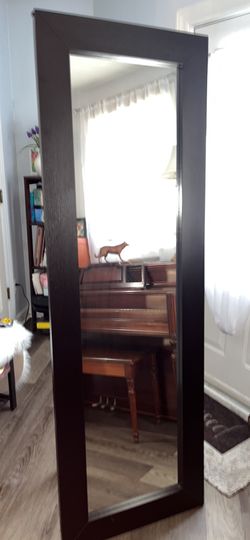 Wood 6’x2’ Mirror