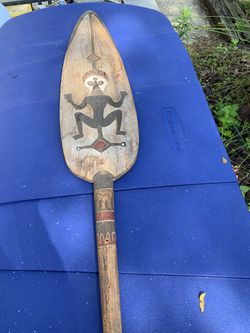 Ceremonial paddle