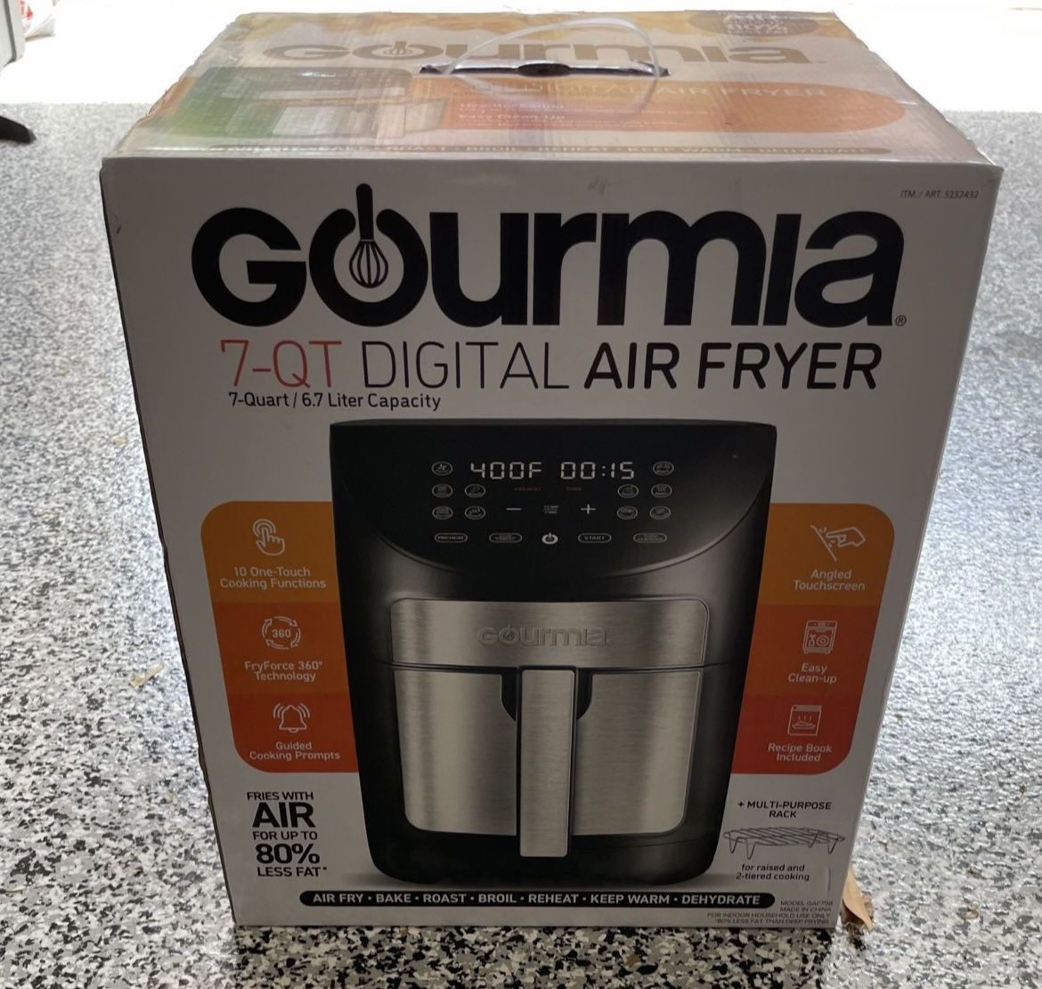 Gourmia Air Fryer-NEW