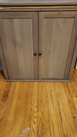 Cabinet w.2 shelves. 36"H×36"W×12"D