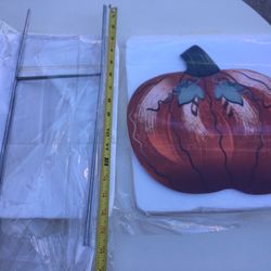 Pumpkin Stake Fall Decor