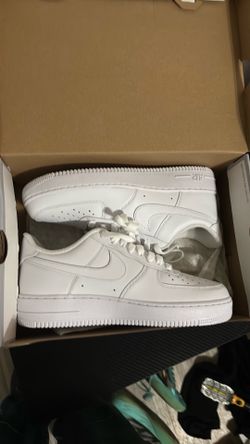 White Air Force’s size 9.5
