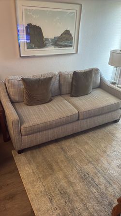 Sofa & Pillows