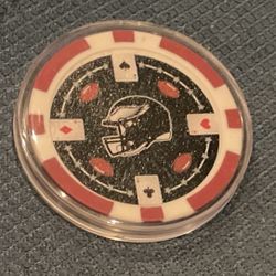 Philadelphia Eagles poker chip