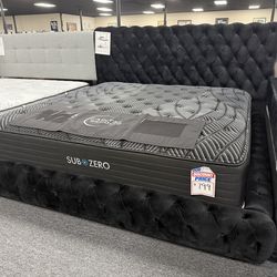 New Queen / King  Size Platform Bed. King $100 More. Delivery & Set Up Available