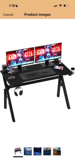 Gaming desk & chair