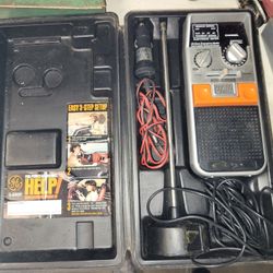 Vintage Full Power GE Help! 40 Channel Emergency Information 2-way Radio CB