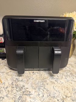 $40 Chefman 9-Qt Dual-Basket Air Fryer