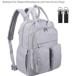 BelleMa Backpack For Diapers/Breastpump- New