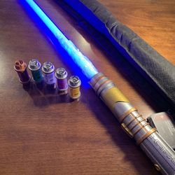 Savi’s Custom Built lightsaber + All Kyber Crystal Colors