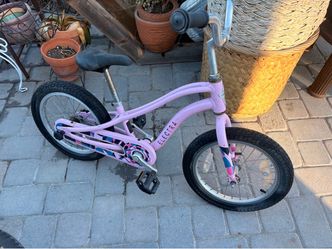 ELECTRA GIRLS 16-INCH BEACH CRUISER BICYCLE – ONLY $40!