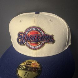 Milwaukee Brewers Fitted Hat