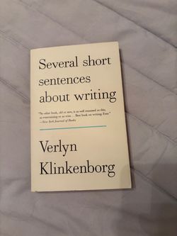 Several Short Sentences About Writing – Klinkenborg