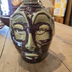 Vintage Face Jug