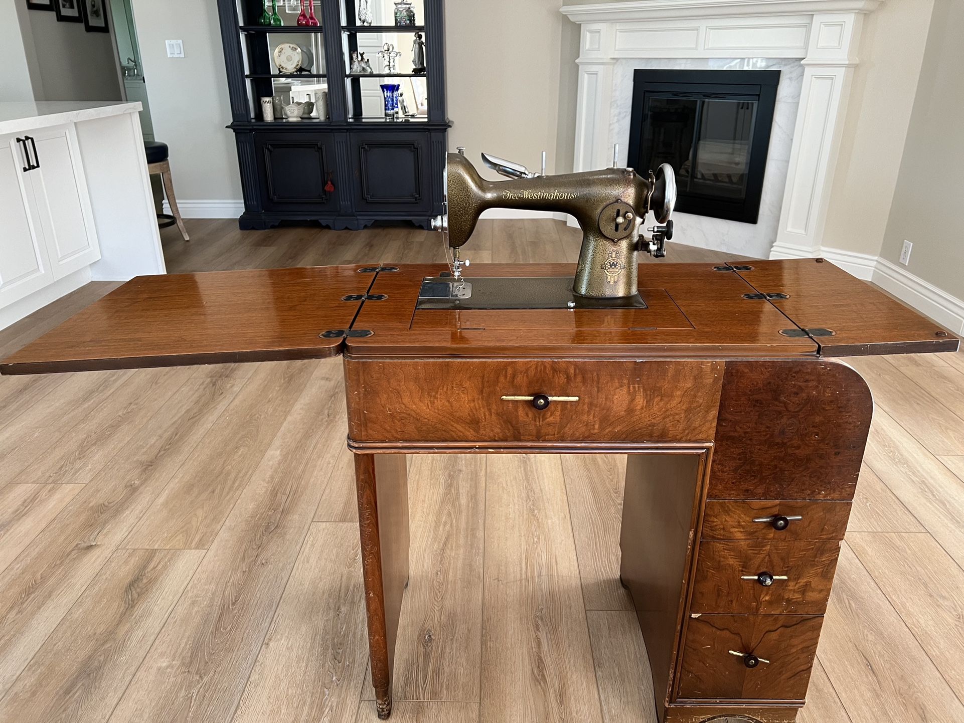 Vintage Electric “Free Westinghouse” Sewing Machine