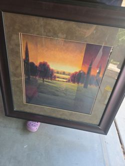 Large frame picture