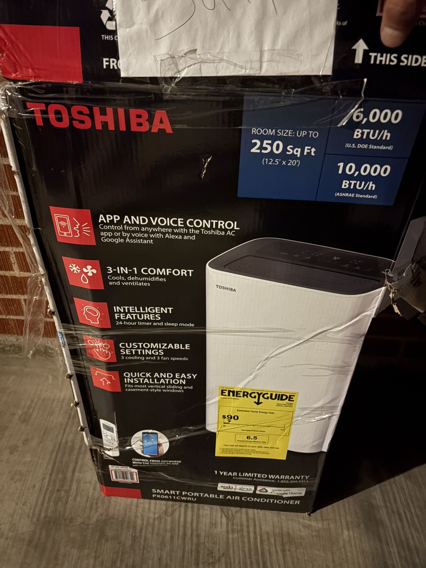 Toshiba Portable A/C Unit
