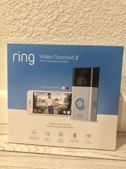 Ring Video Doorbell 2 Brand New Sealed