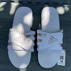Unisex Adidas Slides Size 18
