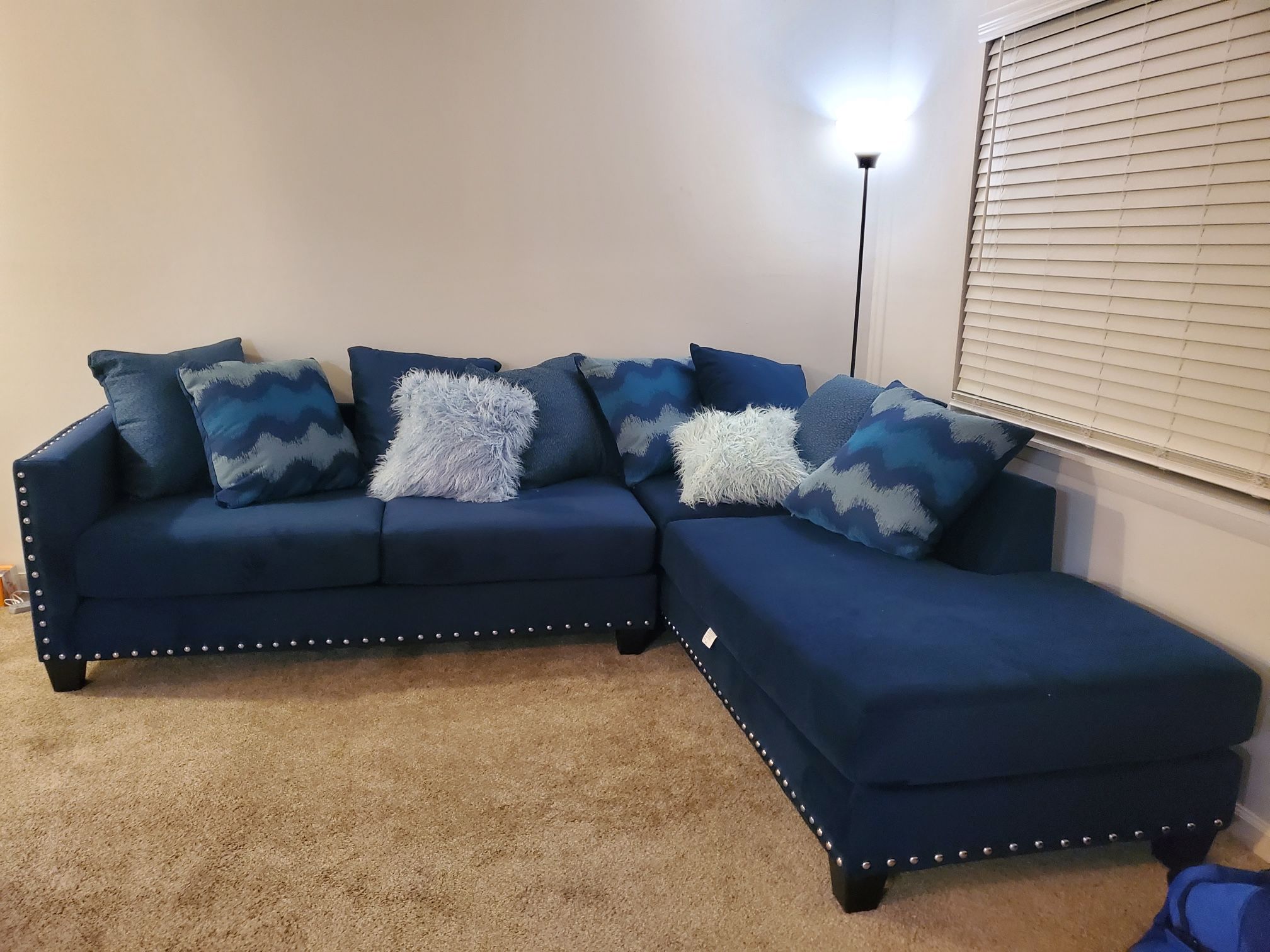Pretty Blue Couch