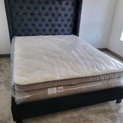 Queen Bed Frame And Mattress
