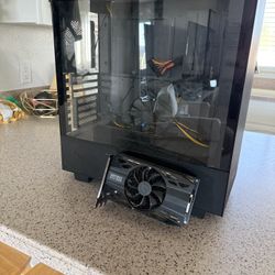Gaming PC Case And GPU