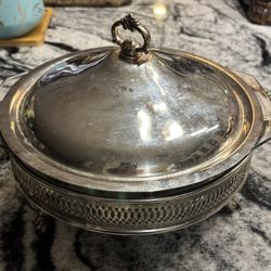 SILVERPLATED Casserole Server