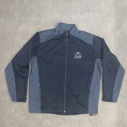 RAIDERS PLAYER ENGAGEMENT ZIPPERED JACKET.