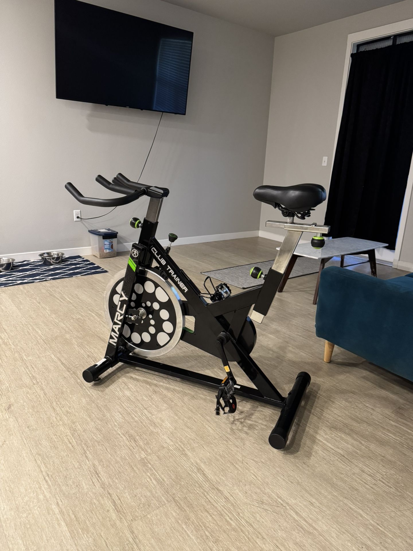 MARCY Club Revolution Bike Cycle Trainer for Cardio Exercise 