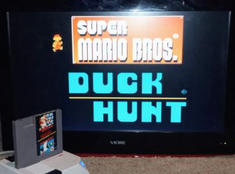 NES Compatible RetroRon HD With Super Mario Bros / 🦆 Duck Hunt 2 In1 Game. I'm Asking For $40 Or Best Offer